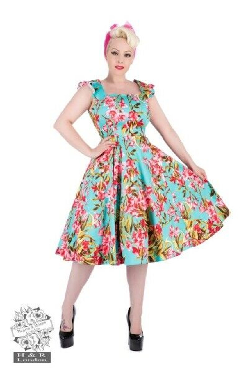 50s swing dress